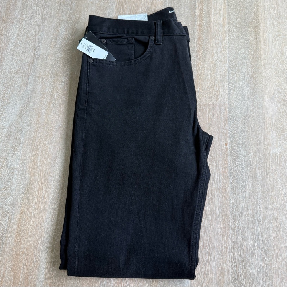Banana Republic Traveler Black Jean